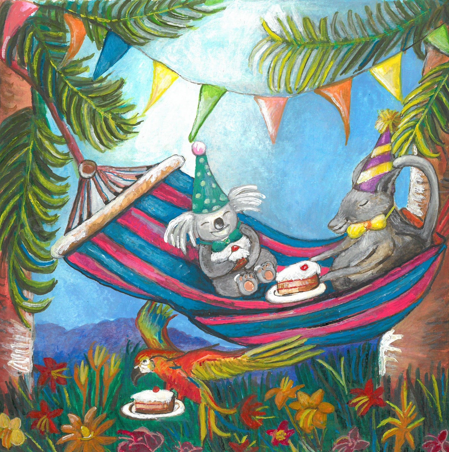 Jungle Hammock Print