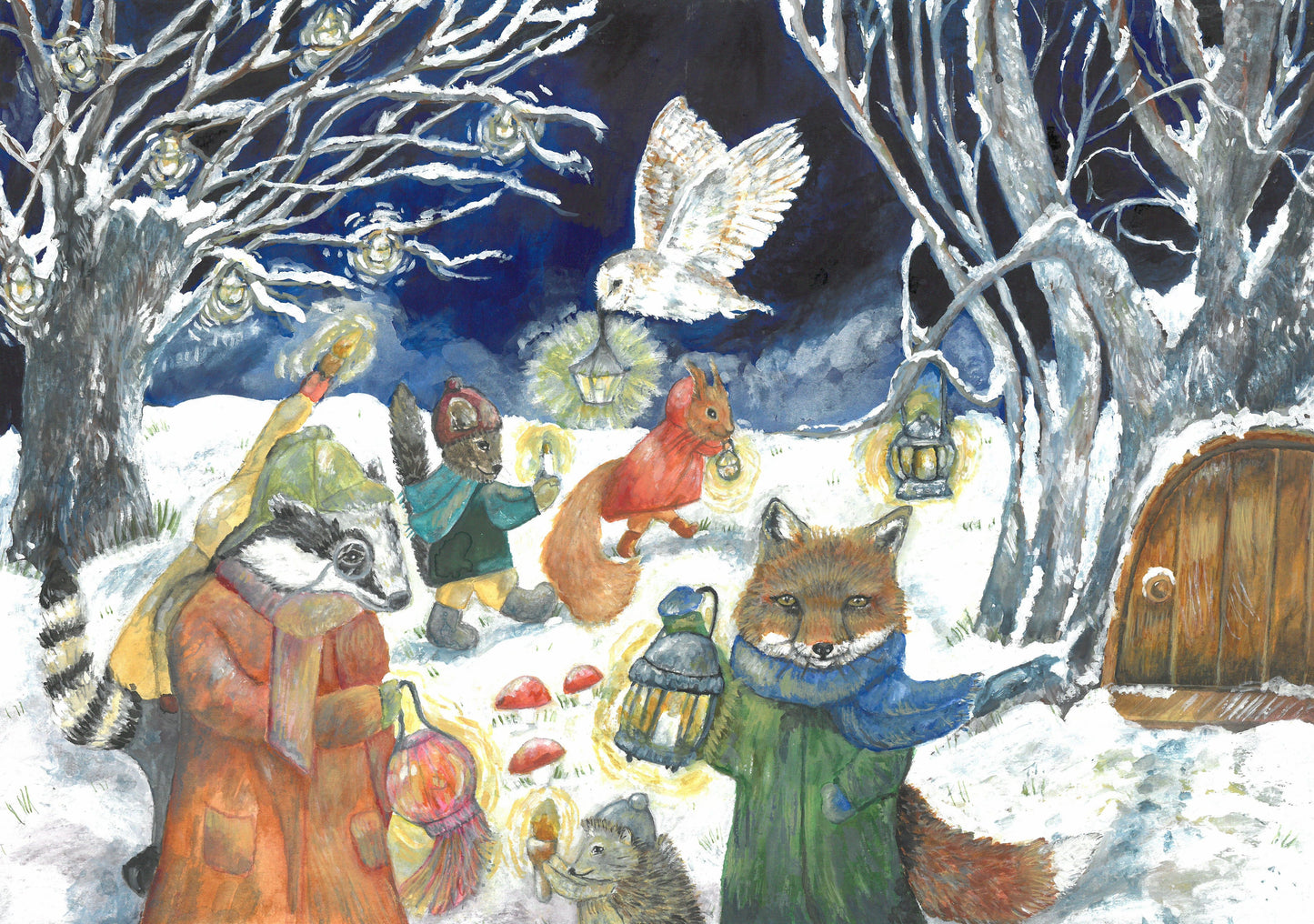 Shortest Day A3 Print